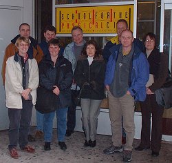 The group at the 
school in New York